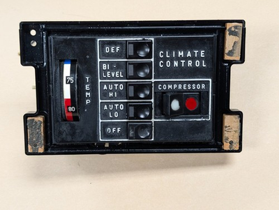 #ad Mercedes W116 W123 R107 Climate Control Unit Heat amp; A C OEM Switches $73.80