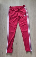 New NWT Adidas Womens Track Pants Climacool Ankle Zip Size Small