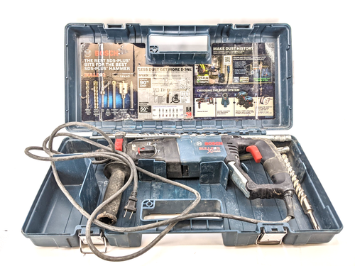 Bosch 11255vsr Bulldog Xtreme 1 Sds D Reversible Hammer Drill W Bits