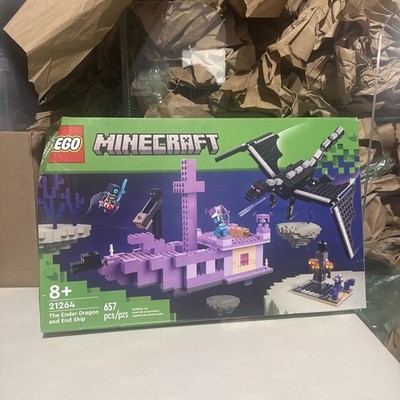 LEGO Minecraft the Ender Dragon and End Ship Set 21264 Damaged Box (Varies)