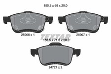 New Brake Pad Set, disc brake for FIAT:500L 77366915