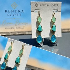 Kendra Scott Ocean Breeze Linear Drop Earring...