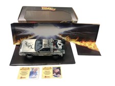 Michael J. Fox Christopher Lloyd Signed Deloreon Back To The Future Car