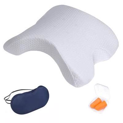 Cuddle Pillow for Couples Memory Foam Neck Cervical Pillow Cuddling Pillow Ar...