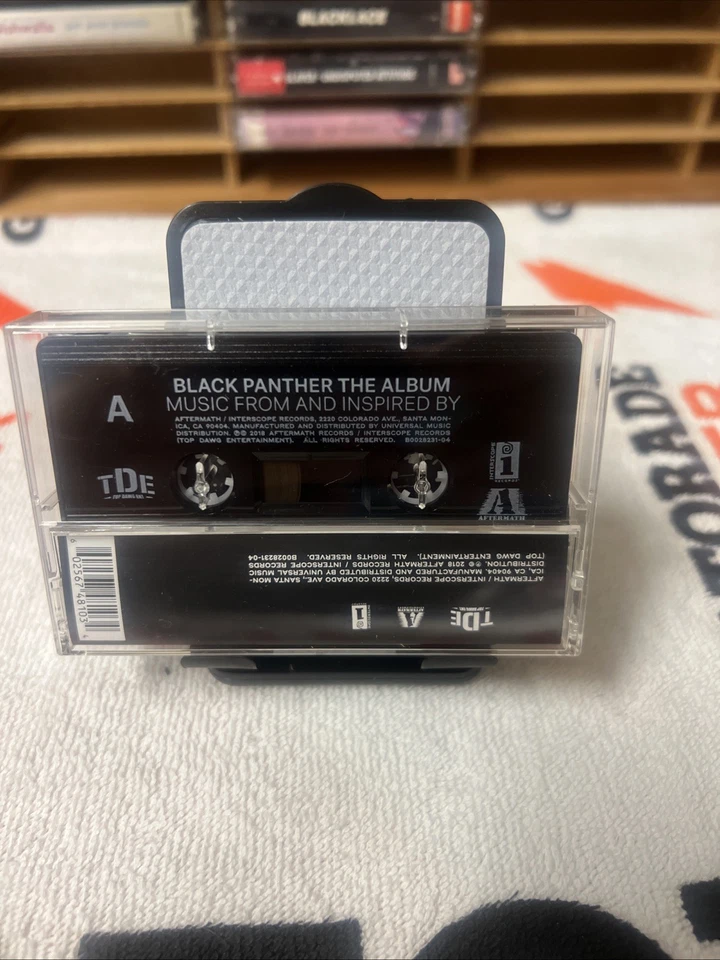 Black Panther The Album - Kendrick Lamar (New/Wrapped) (Cassette, 2018) - Image 2 of 4