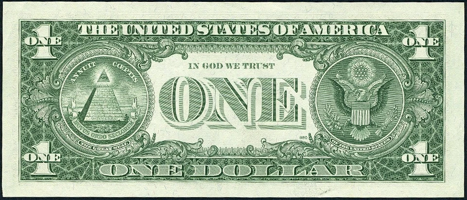 FR. 1901 B* $1 1963-A Federal Reserve Note New York B-* Block Choice CU STAR - Image 3 of 3