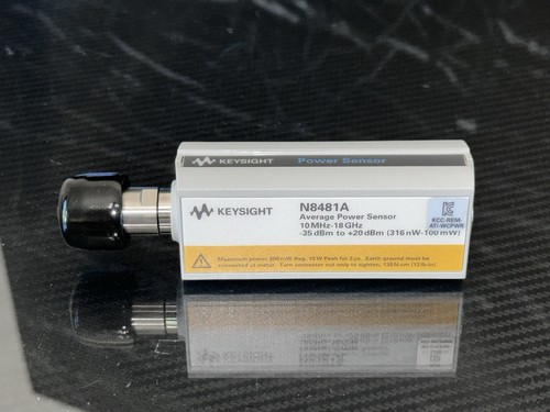 KEYSIGHT N8481A AVERAGE POWER SESNOR POWER SESNOR 10MHz-18GHz
