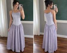 JESSICA MCCLINTOCK GUNNE SAX Vintage MILLENNIUM Dress Sz 7 MADE IN USA PROM