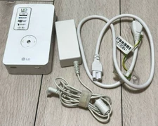 PH30JG LG Electronics MiniBeam Home Projector White Tested Working From Japan