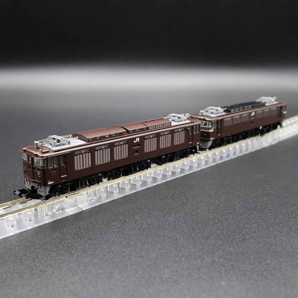 Tomix 98977 - EF64 & EF65 Electric Locomotive (Brown) (Double Set) - Spur N