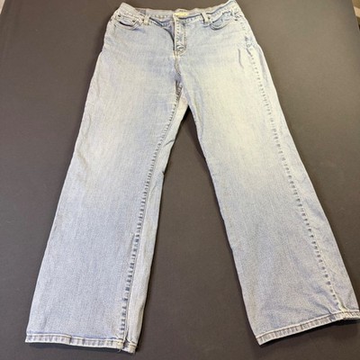 Levi's 512 Perfectly Slimming Boot Cut Light Wash Jeans Women's Size 16 Medium