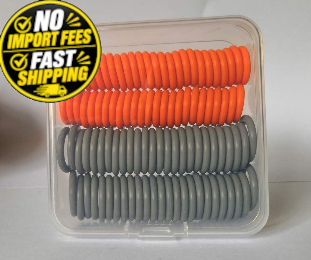HAKATOP (100pk) New Pressure Washer O-Rings Mix(50+50) 100 Pack, Mix Color