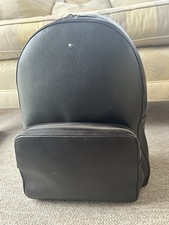 Montblanc Large Meisterstück Soft Grain Brown Leather Backpack - Great Condition