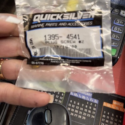 Mercury Marine Outboard Screw Plugs  1395-4541 ( Pkg Of 2 )