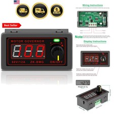 PWM DC Motor Speed Controller DC 2V 24V 60V 500W Electric Motor Speed Control...
