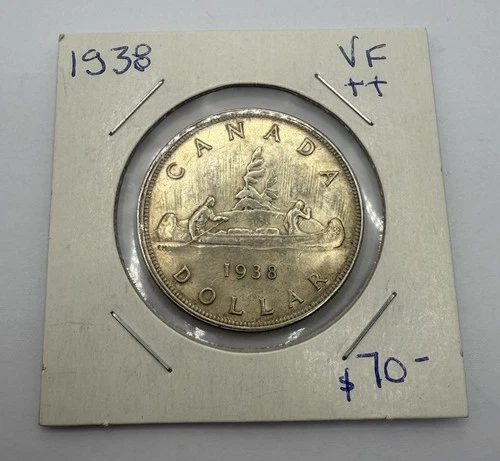 1938 1$ Canada Key Date VF+++