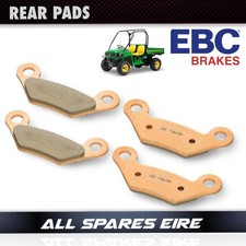 Rear Brake Pads John Deere Gator XUV 850D 855D All Years (All Weather Compound)