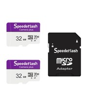 Micro SDXC Memory Card 32GB 2Pack, Camera Plus TF Card with Adapter, 90MB/s R...
