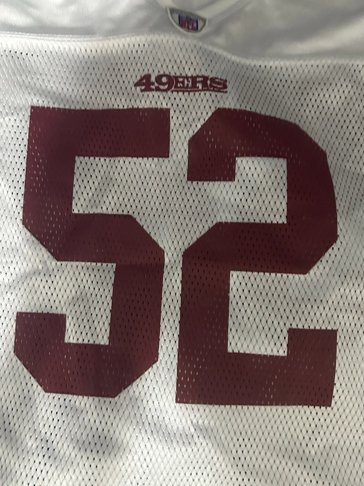 TOTALMENTE NUEVO Camiseta Reebok Para Mujer San Francisco 49ers Patrick Willis Talla XL Foto 4 de 4