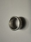Authentic Tiffany & Co Atlas Ring Classic Roman Wide Band Silver 925 Vintage — photo 4