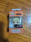New Funko POP Pocket Keychain My Hero Academia Bakugo Gamestop Exclusive