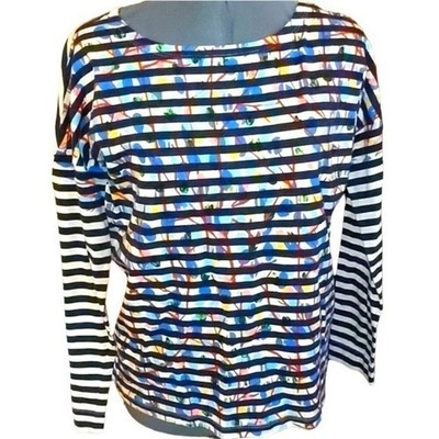 Michael De Feo J. Crew women's striped artsy top