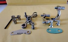 Lambretta UNI New Design Cable Adjuster Block And Gear Swivel Set (Free Postage)