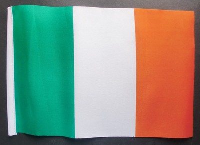 4er PACK IRLAND BUDGET FLAGGE klein 9''x6'' EIRE DUBLIN IRISCH