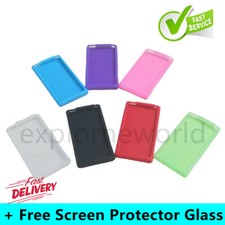   Silicone Skin Case Cover  Screen Glass Protector for iPod Nano 7th  8th Gen