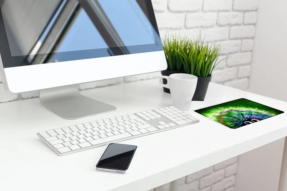 Silmo mouse pad 24x20 36x25 cm mouse pad gaming office picture non-slip motif - Image 3 of 4