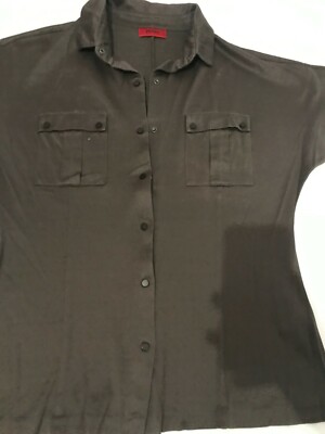 HUGO BOSS BLOUSE BROWN EU 38