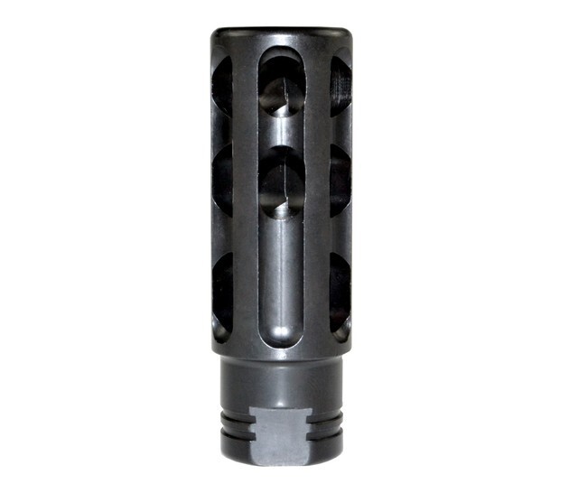All Steel 1/2x28 TPI Thread Muzzle Brake For .22LR/556/223 With Washer ...