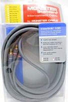 Monster Standard Interlink 100 Rca Interconnect Cable 6 Meters Monster Standard Interlink 100 Rca Interconnect Cable 6 Meters