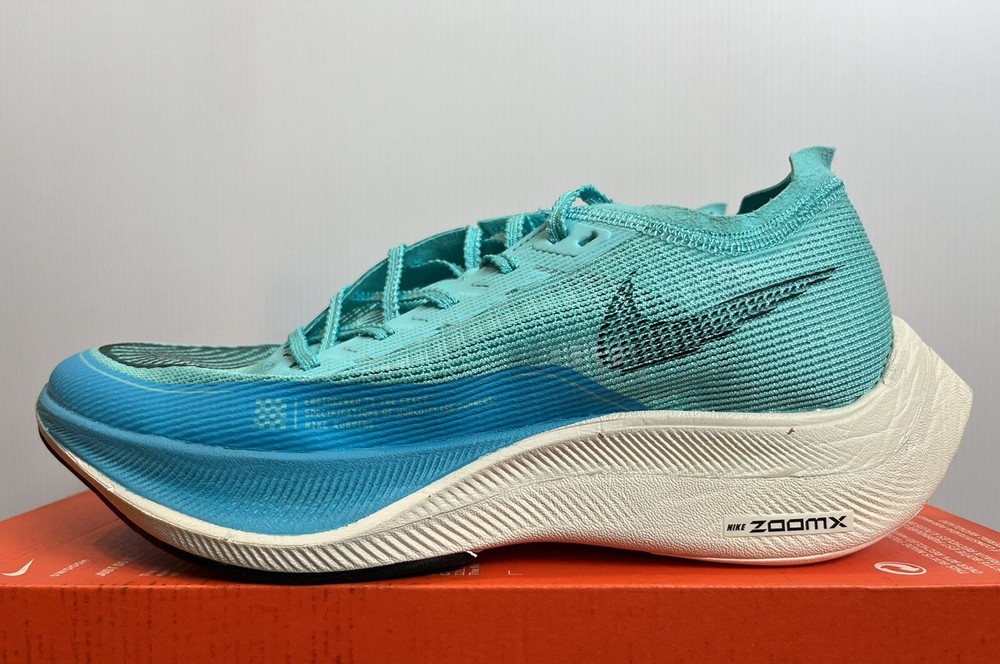 Nike ZoomX Vaporfly Next 2 Aurora Green Womens 10 Mens 8.5 Running Shoes CU4123-300
