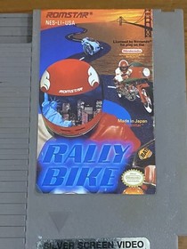 VINTAGE NES Rally Bike (Nintendo Entertainment System, 1985) Authentic Cartridge