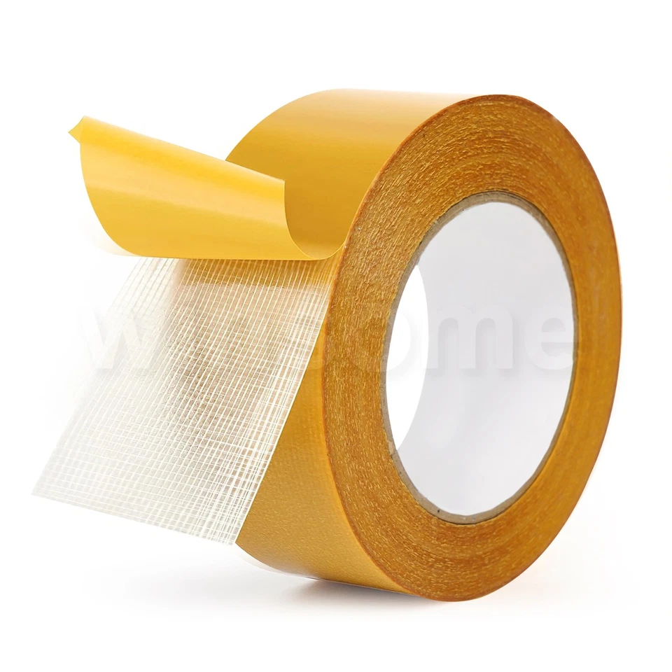 WINSOME Double Sided Carpet Tape 50mmx 25m Strong Adhesive to Grip Hardwood MultiPurpose