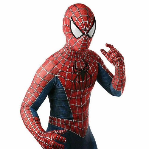 Amazing Spiderman Jumpsuit Raimi Spider-man cosplay Costume Party Fancy Dress - Bild 10 von 13