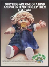 CABBAGE PATCH KIDS - Original 1984 Trade AD / ADVERT _ Legal Notice