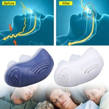 Electric Anti Snore Stopper Device Sleeping Help Smooth Breathing Nasal Machine