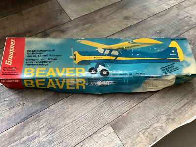 Vintage Graupner 4640 Propeller Flugzeug Beaver ''Top Rarität'' (CO22-195K)-1