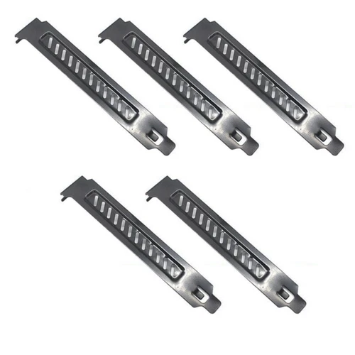 Set Of 5 Full Profile PCI Slot Covers For Improved Heat Dissipation Full Profile
