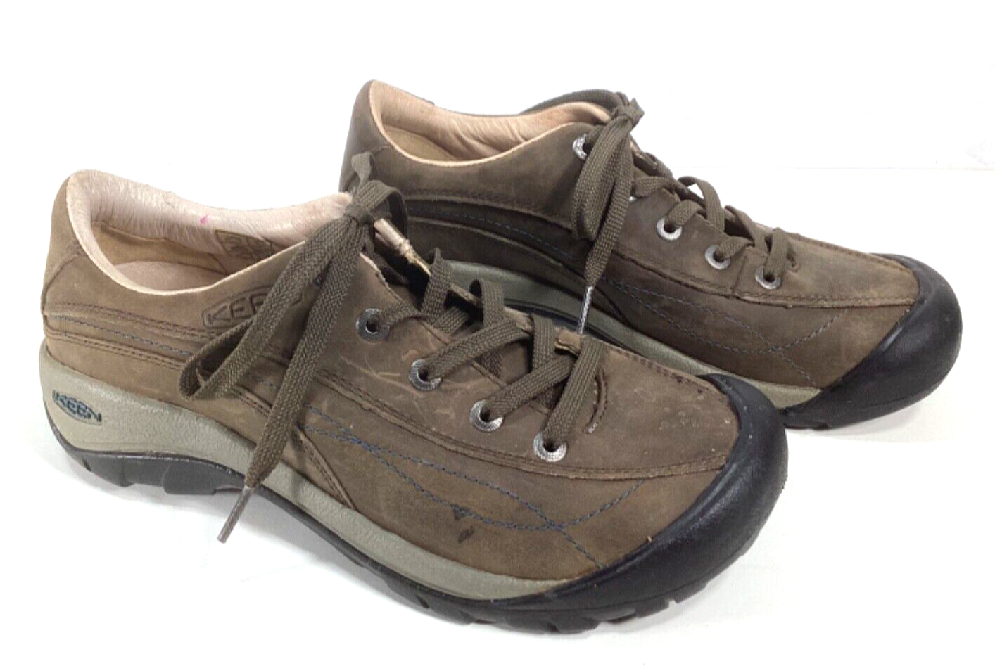 Scarpe stringate da trekking Oxford Toyah 53001 SLBK da donna Keen in pelle taglia 6 5