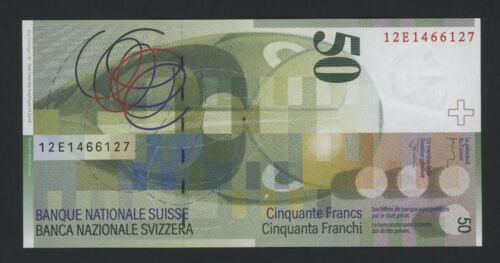 SWITZERLAND 50 FRANKEN 2012 PICK # 71e UNC. - Imagen 2 de 2