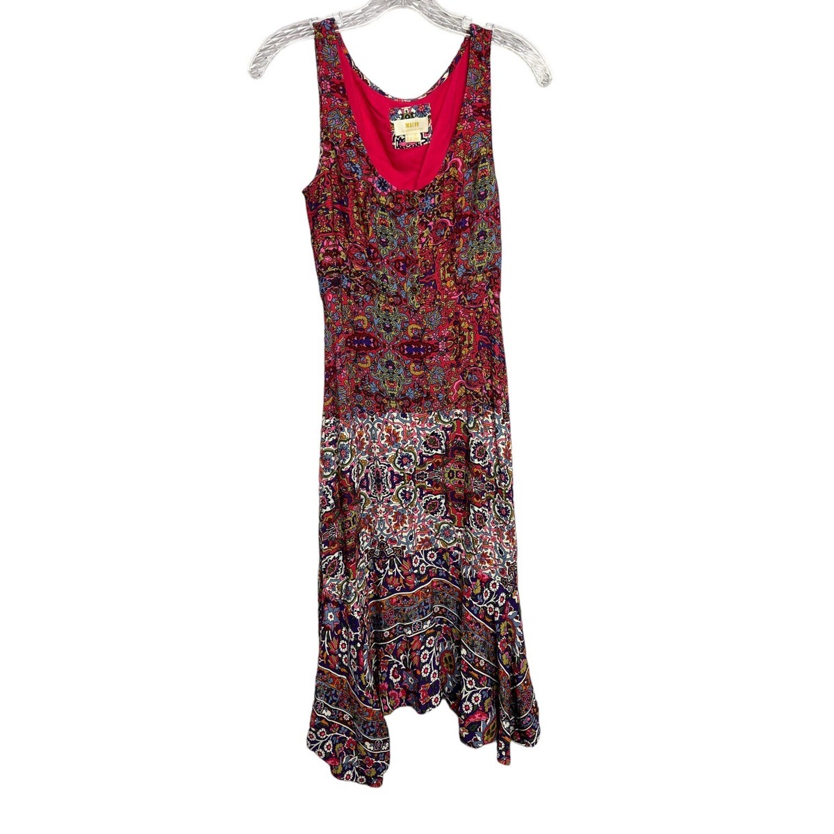 maeve sleeveless midi shirt dress Maeve Sleeveless Printed Midi Shirtdress