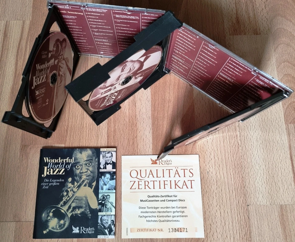5 CDs Wonderful World of Jazz: ARMSTRONG, MILLER, GOODMAN, ELLINGTON, BASIE - Bild 2 von 4