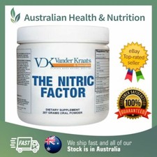 VANDER KRAATS THE NITRIC FACTOR 240GM  FREE SAME DAY SHIPPING