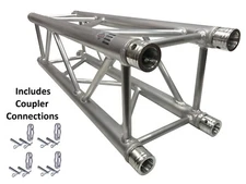 3.28FT 1 Meter Square Aluminum DJ Light Stand Truss Segment 290mm.x290mm. 11.42"