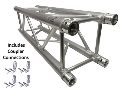 3.28FT 1 Meter Square Aluminum DJ Light Stand Truss Segment 290mm.x290mm. 11.42''