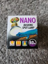 Zoo Med Nano Basking Spot Lamp, Daylight Heat Lamp, White, 40 Watt