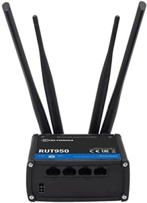 Teltonika RUT950 Industrial 4G LTE CAT 4 Wi-Fi Router for Verizon - RUT950K02400